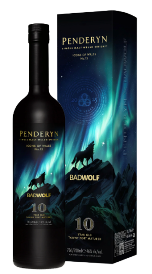 Penderyn 10 Year Old Icons of Wales No.13 Bad Wolf